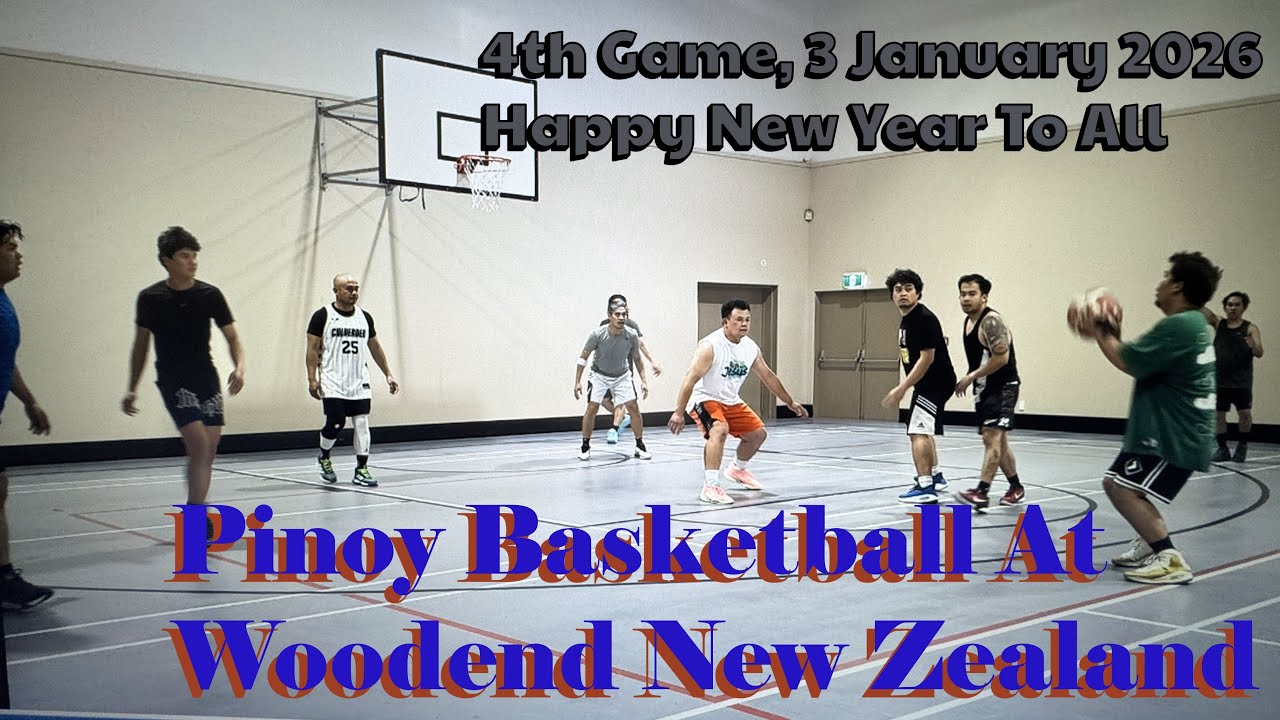 All Filipino Basketball At Woodend New Zealand, 4th Game, 3 January 2026.