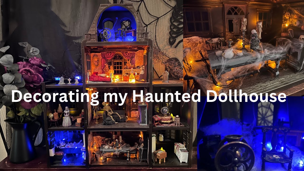 Haunted Dollhouse Decorations