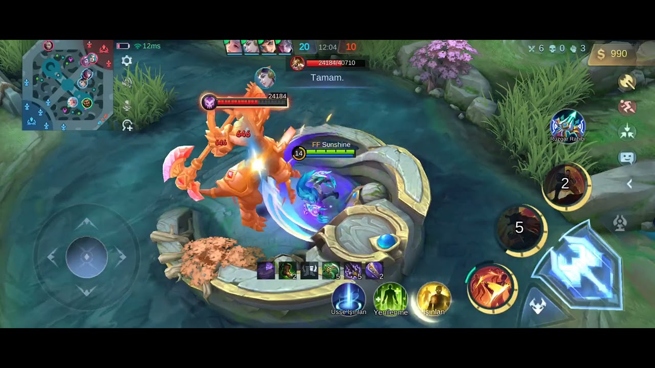 YENİ META ROGER ALTIN KORİDORU - 5 TAKIM OYUNLARI - Mobile Legends