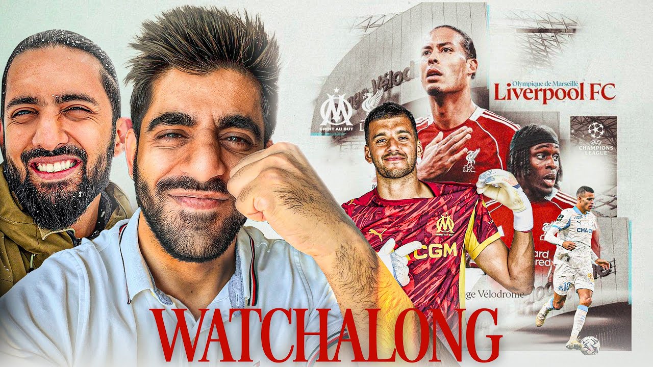 Marseille vs Liverpool WATCHALONG @TheIshanTake @sportsnutnathan