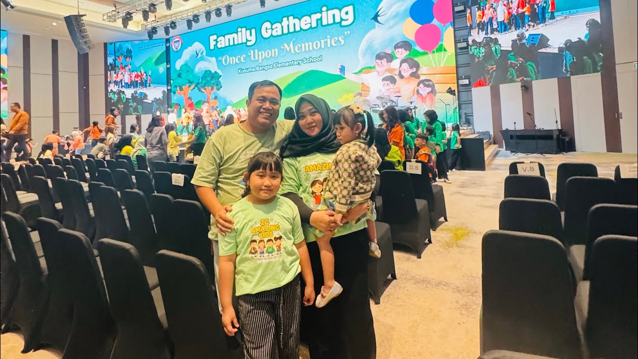 Family Gathering di Sekolah kk Nyanya SD Kusuma Bangsa Palembang