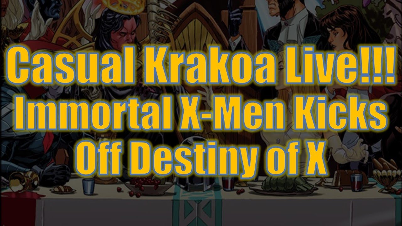 Immortal X-Men #1 Live Chat (Spoilers!)