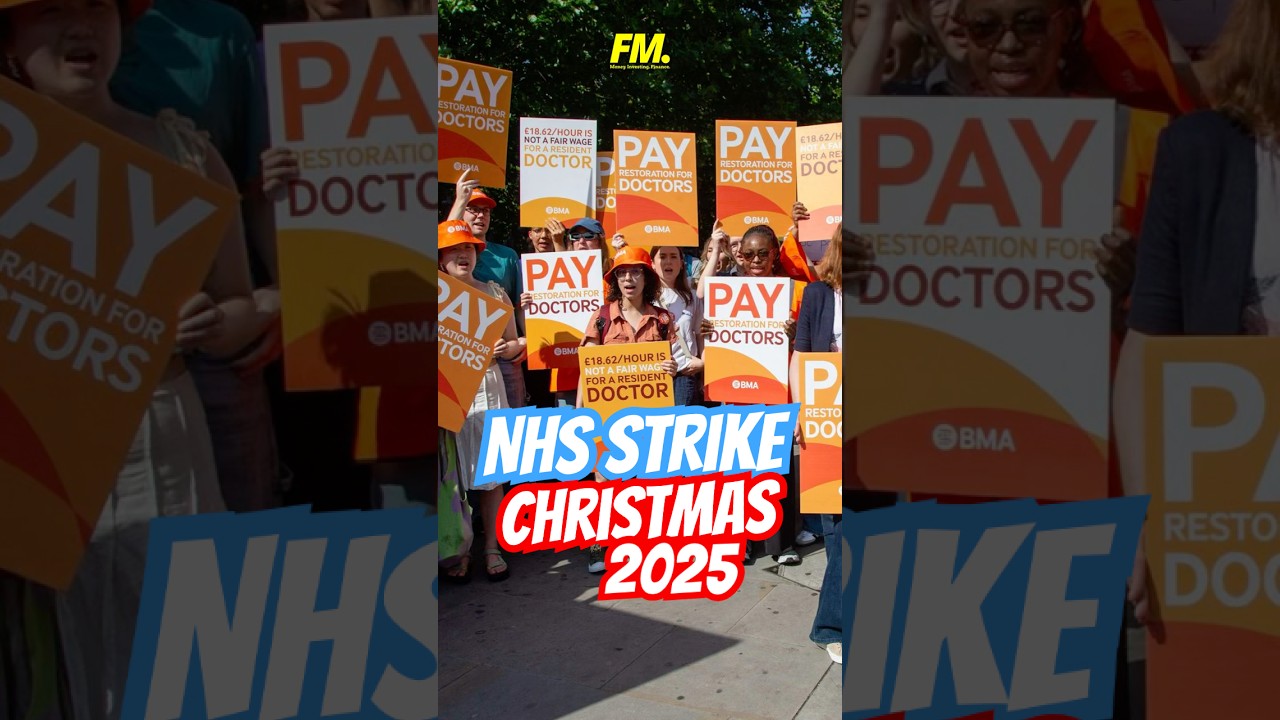 🎄 Забастовка врачей NHS на Рождество 2025 года