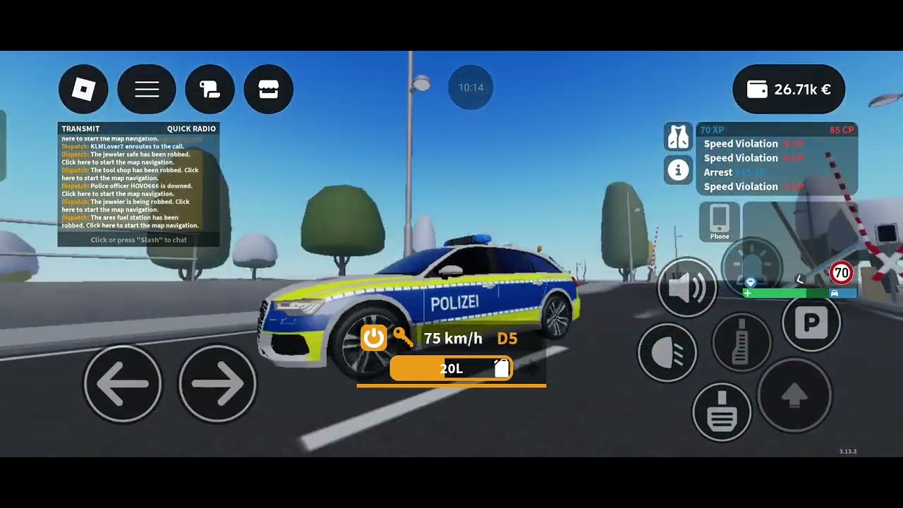 Today i play as police