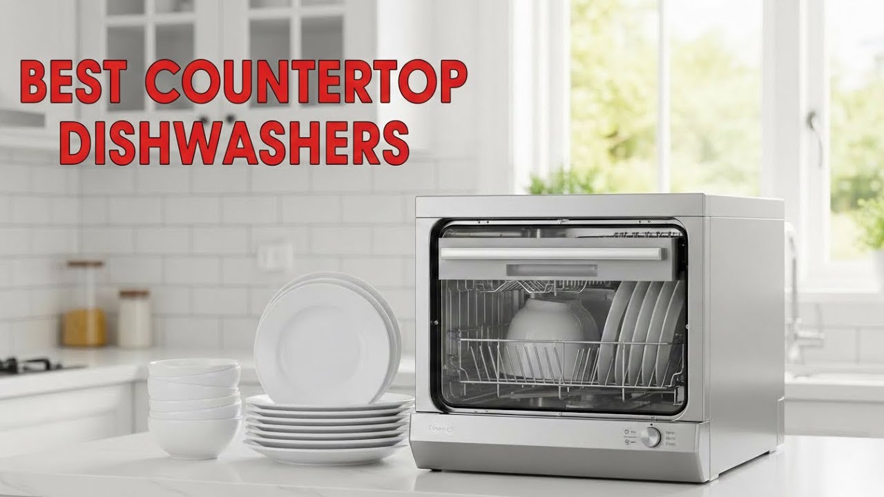 ✅ TOP 5 Best Countertop Dishwashers 2026 | Best Countertop Dishwashers for Apartments & Small Homes