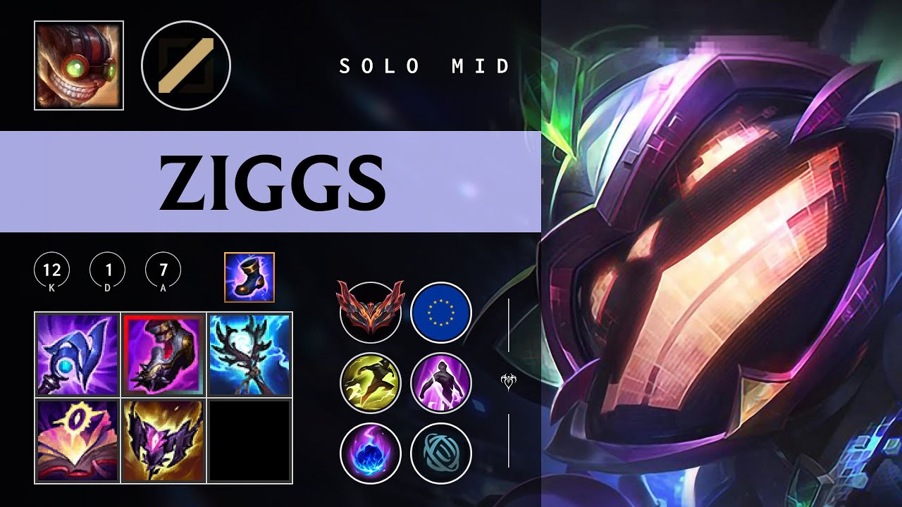 Ziggs Mid vs Gangplank - EUW Grandmaster Patch 26.01