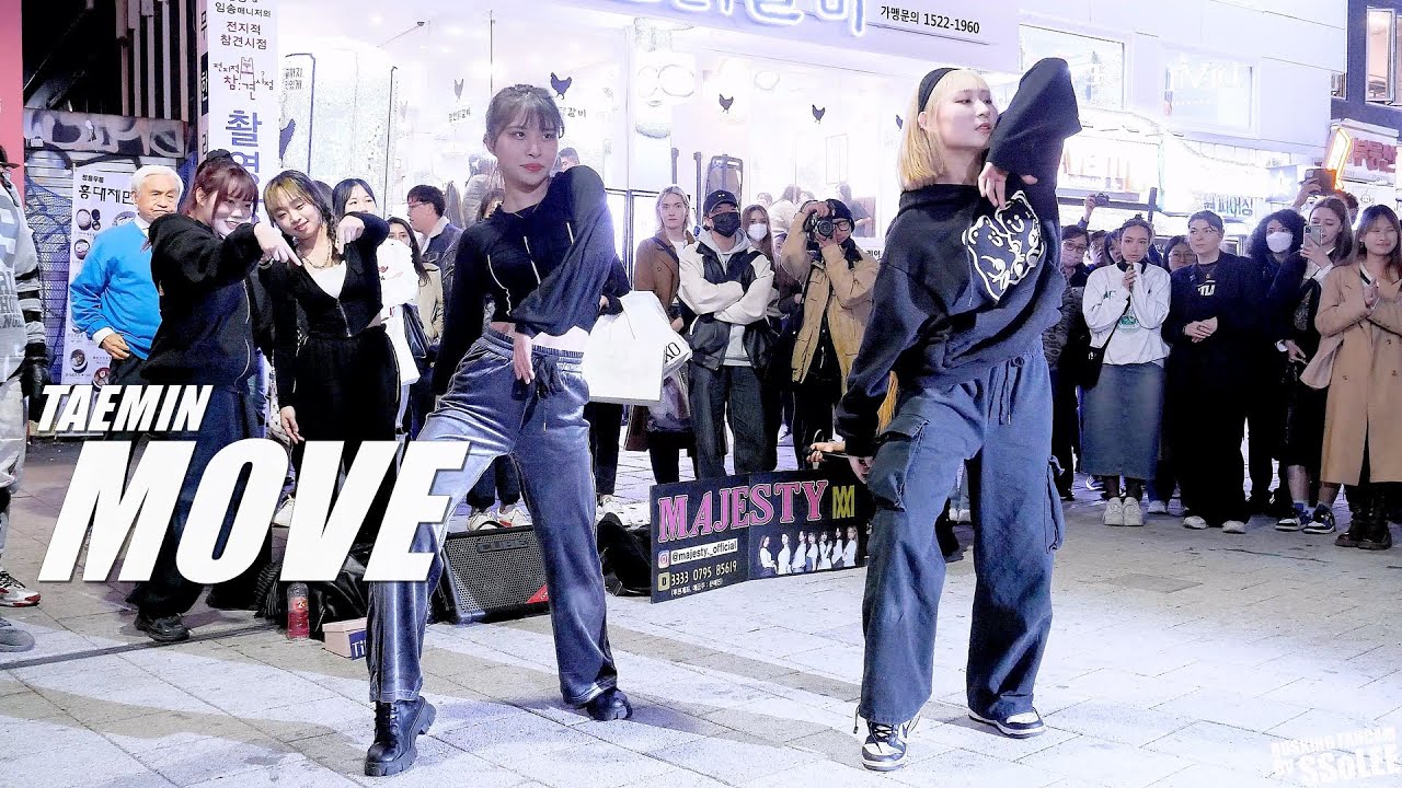 [4K] 메이져스티 (서희, MAJESTY) - MOVE (태민, TAEMIN) 커버 댄스 @ 230328 홍대 버스킹 직캠 By SSoLEE
