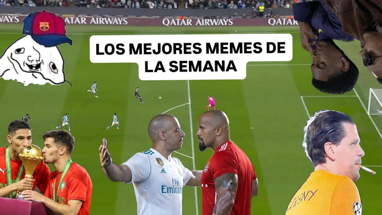 MEMES DE LA SEMANA #memes #futbol #realmadrid #barcelona #ucl 