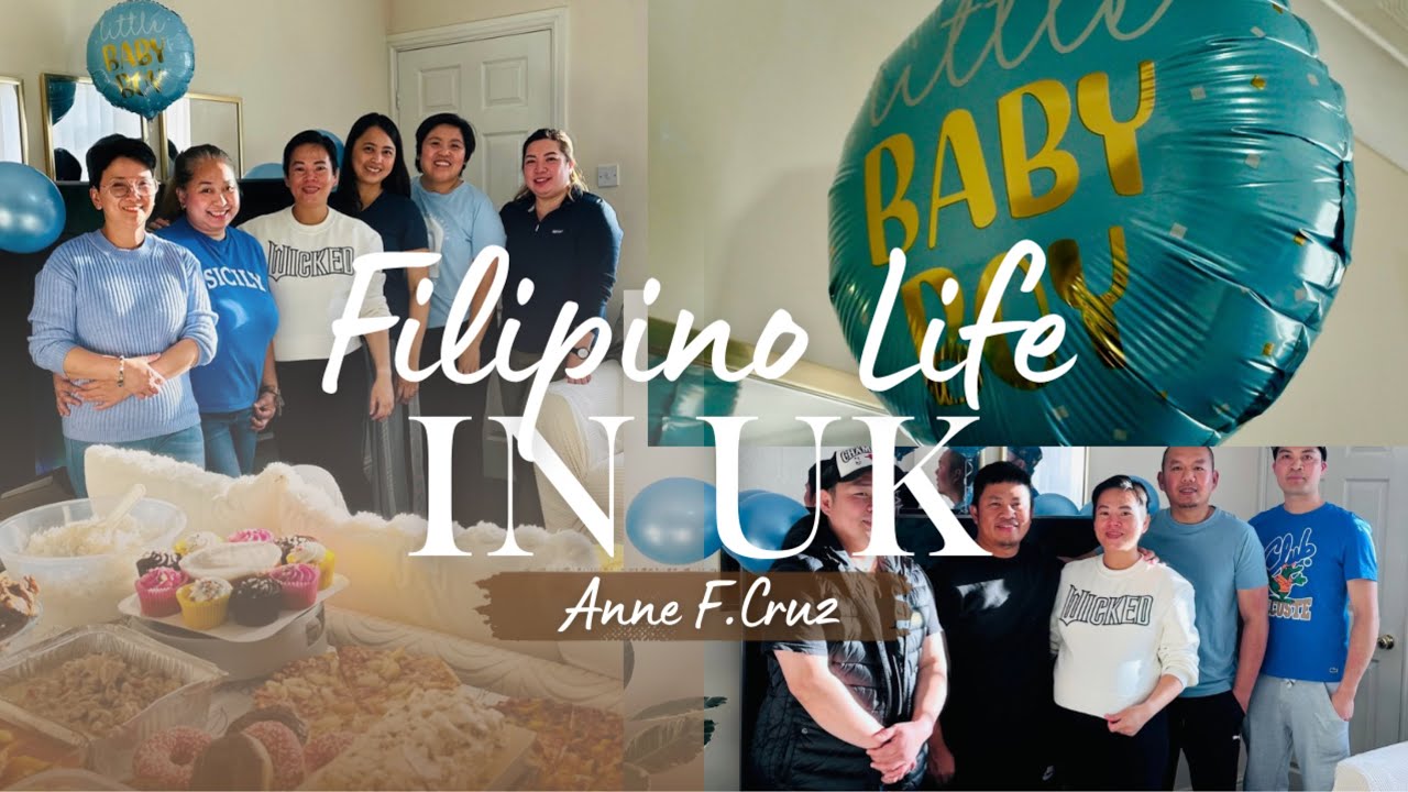 Filipino Life in UK | Surprise Baby Shower| Autumn Maternity Shoot | Filipino Living in UK