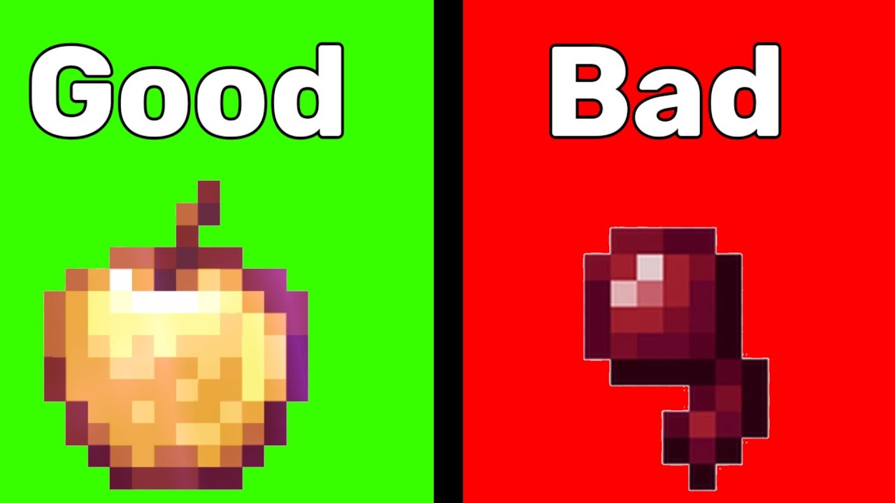 I Ranked EVERY Minecraft Food from Worst to Best