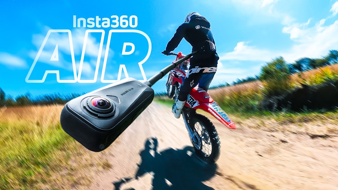 Мотовлоггинг с НОВОЙ Insta360 X4 Air | Меньше и лучше?