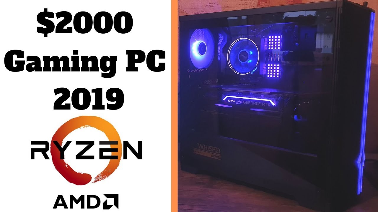 Gaming PC Build 2019 | Ryzen 7 3800X + RTX 2070 Super $2000