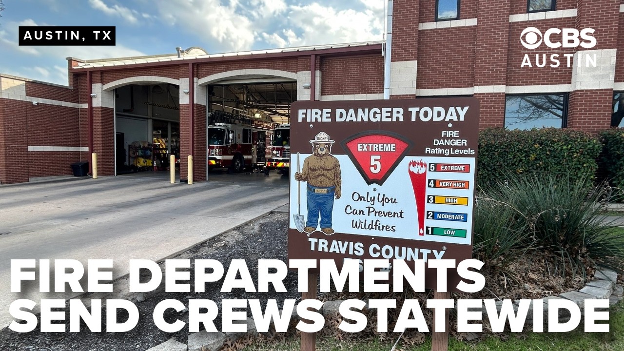 Central Texas fire departments send crews statewide as wildfire risk rises