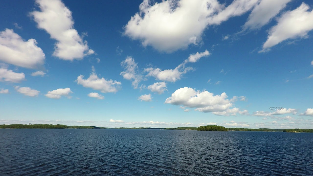 Lake Saimaa Cruising Pihlajavesi 4K Pataselk&auml; - Utrasselk&auml;