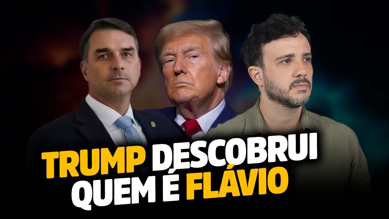 RENAN SANTOS VAI A WASHINGTON E PREOCUPA FLÁVIO BOLSONARO