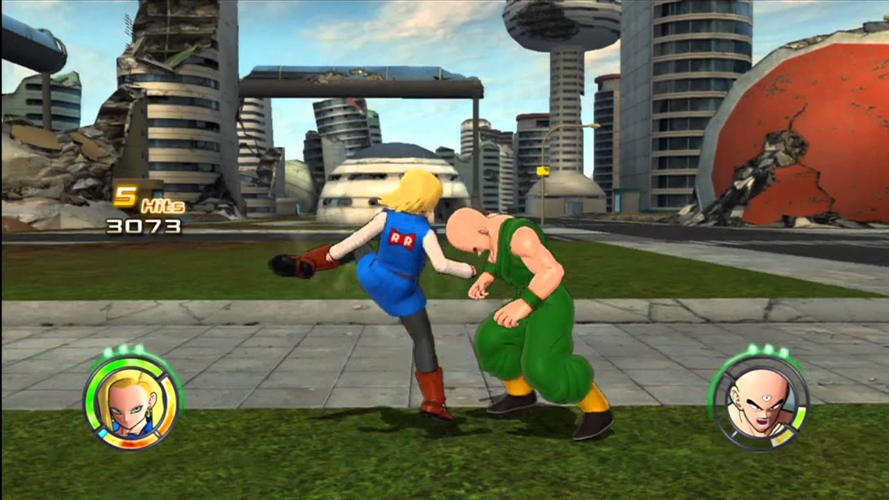Dragonball Z - Androids 17 & 18 Destroy The Z-Fighters In The Future