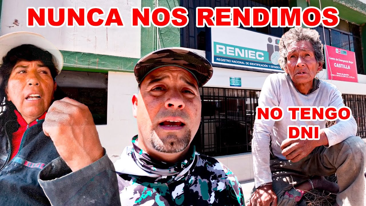 No lo creerás: Acompañamos a este señor sin hogar a sacar su DNI y pasó esto