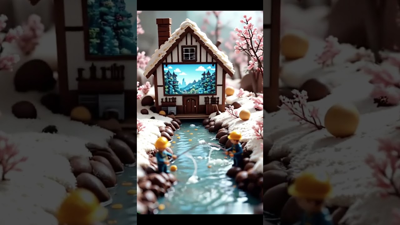 Tiny World Big Adventures Where miniatures cast lines and tend gardens! #terraincrate #clayminiature