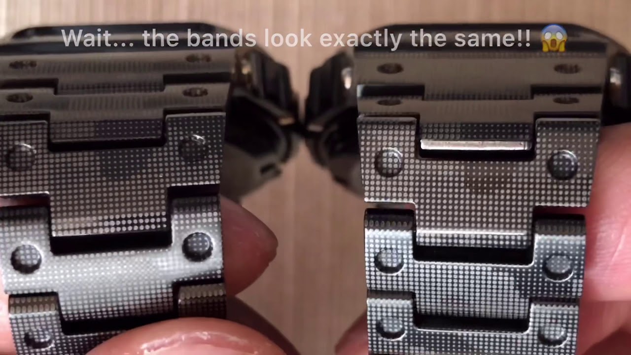 Custom Titanium Camouflage Sets for G-Shock GMW-B5000
