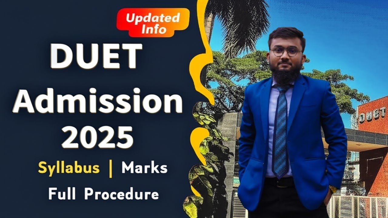 DUET Admission Syllabus Full Guide  | Mark Distribution & Exam System Explained (Diploma to BSc)