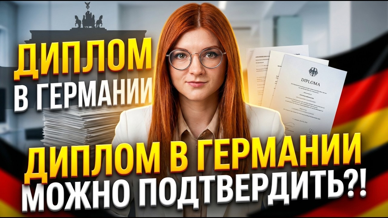 Как подтвердить диплом в Германии | Сколько стоит, куда подавать и реальные сроки