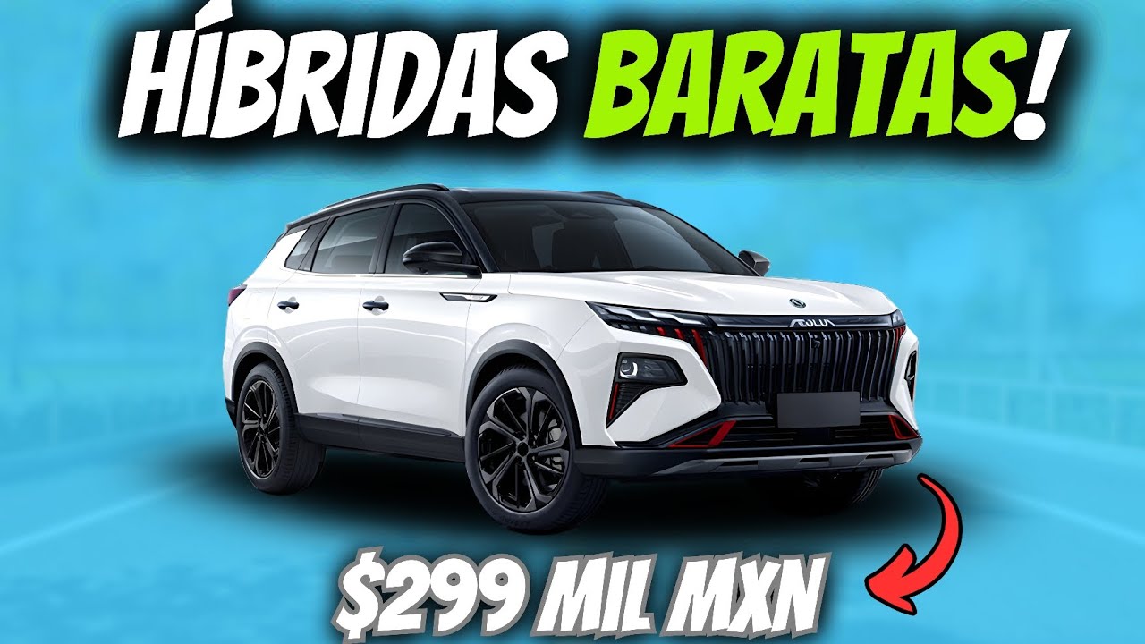5 SUVS HÍBRIDAS BARATAS que SÍ CONVIENEN en 2026