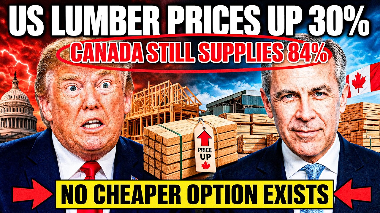 US Lumber Prices Surged 30% as Trump's Tariff Strategy Crumbles Again