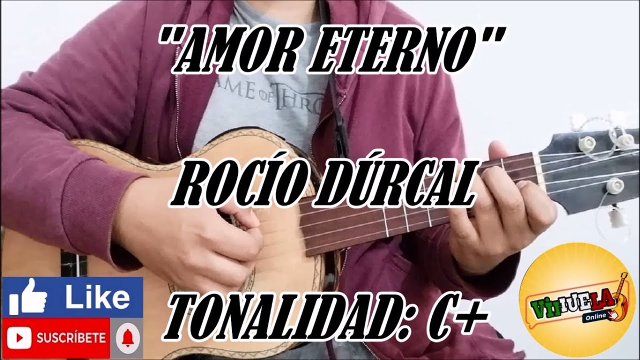 Amor Eterno - Rocío Dúrcal - Cover Vihuela