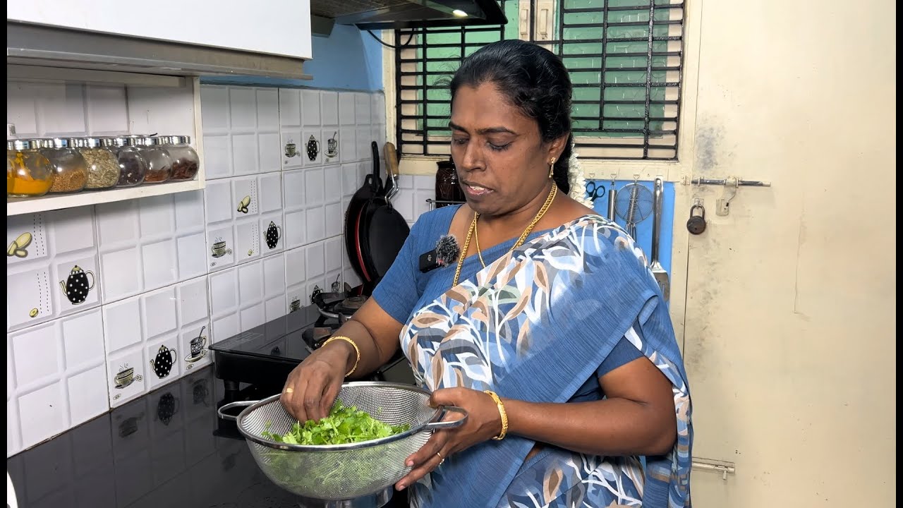 1 மாதம் ஆனாலும் கெட்டுபோகாத கொத்தமல்லி தொக்கு Tasty ஆ இப்படி செய்துசாப்பிடுங்க - Coriander Thokku