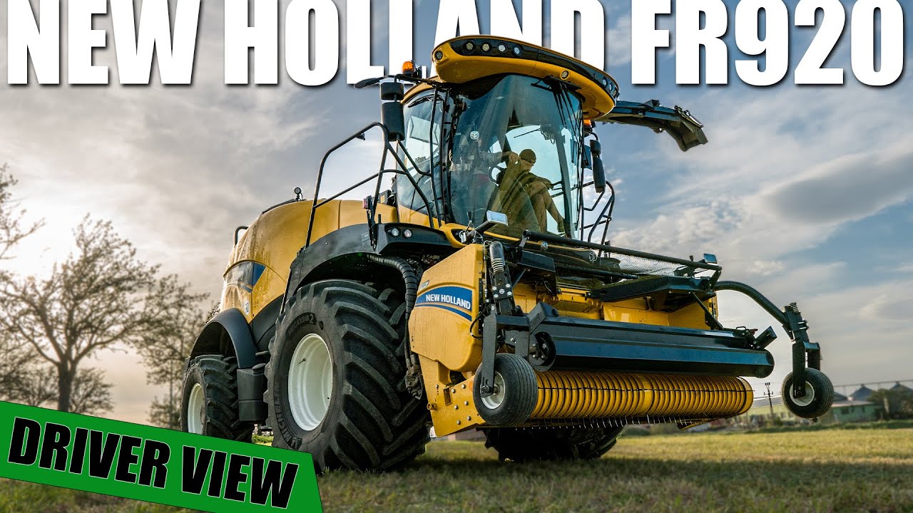 New Holland FR920 - GoPro/driver view