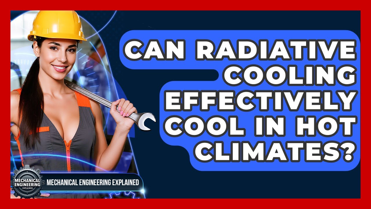 Can Radiative Cooling Effectively Cool In Hot Climates? - Mechanical Engineering Explained