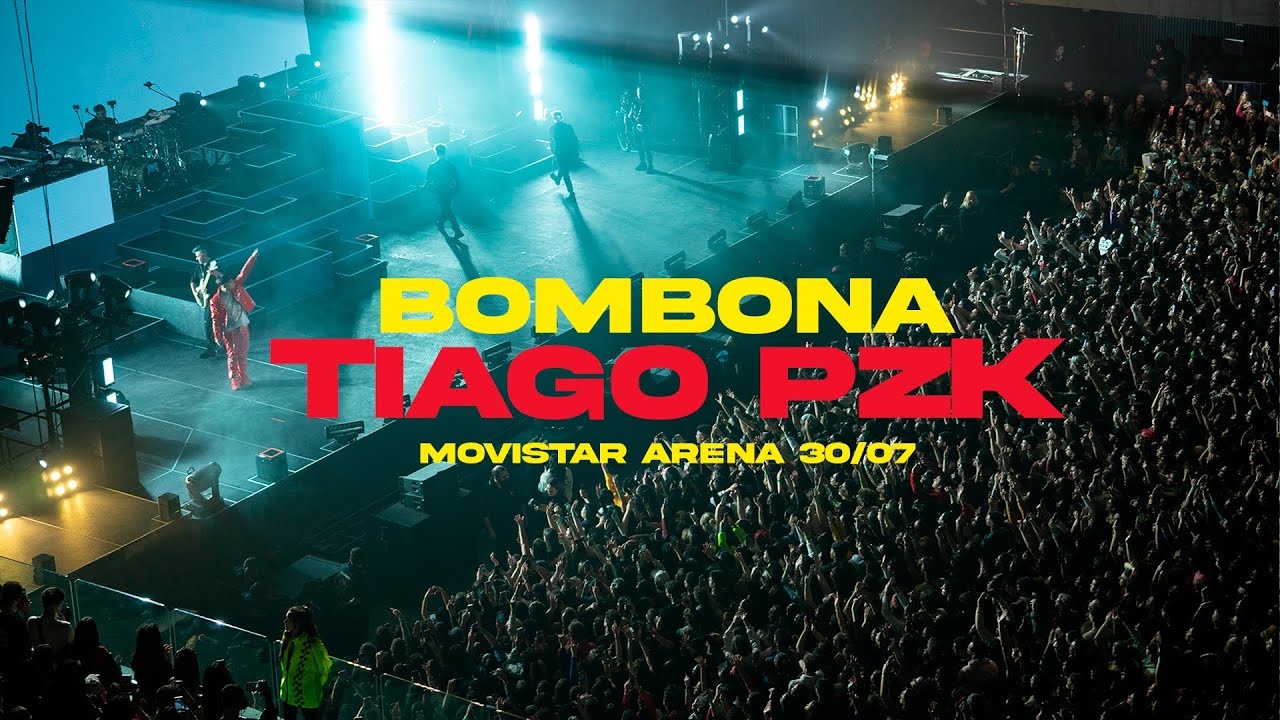 TIAGO PZK - BOMBONA en VIVO 🔥 BZRP Session #48 - movistar arena