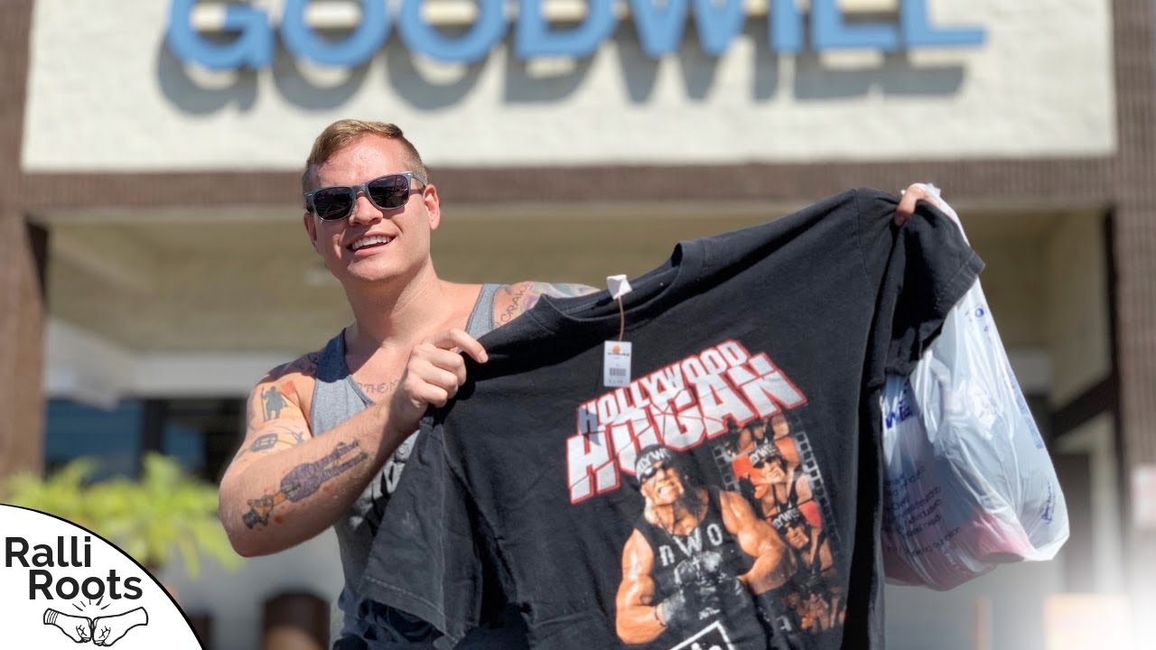 CRAZY VINTAGE T SHIRTS FOUND AT GOODWILL - Thrift Store Haul