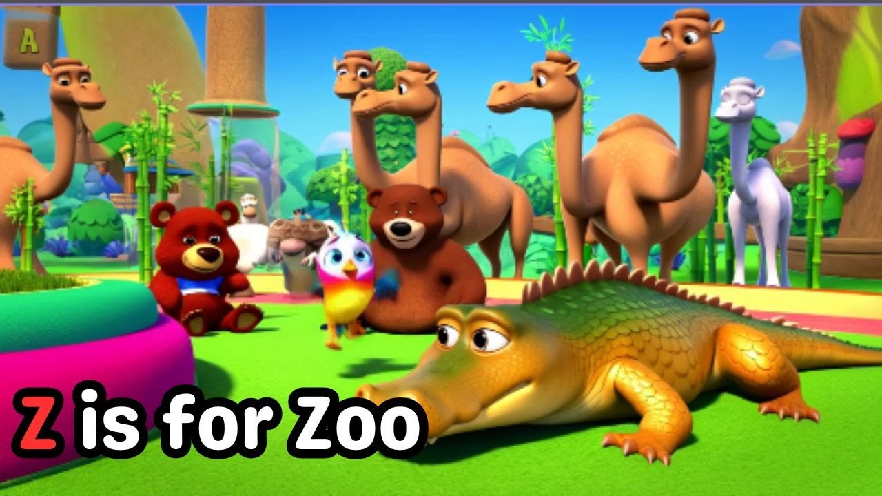 Z is for Zoo! Let's Visit Our Animal Friends! 🐵🦒 Come sing with us!