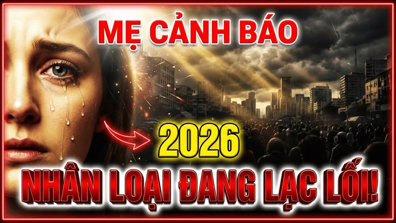🛑Bóng Tối Phủ Kín - Nhân Loại Lạc Lối | Mẹ Maria khóc Kêu Cứu | Cầu Nguyện Cùng Mẹ Maria