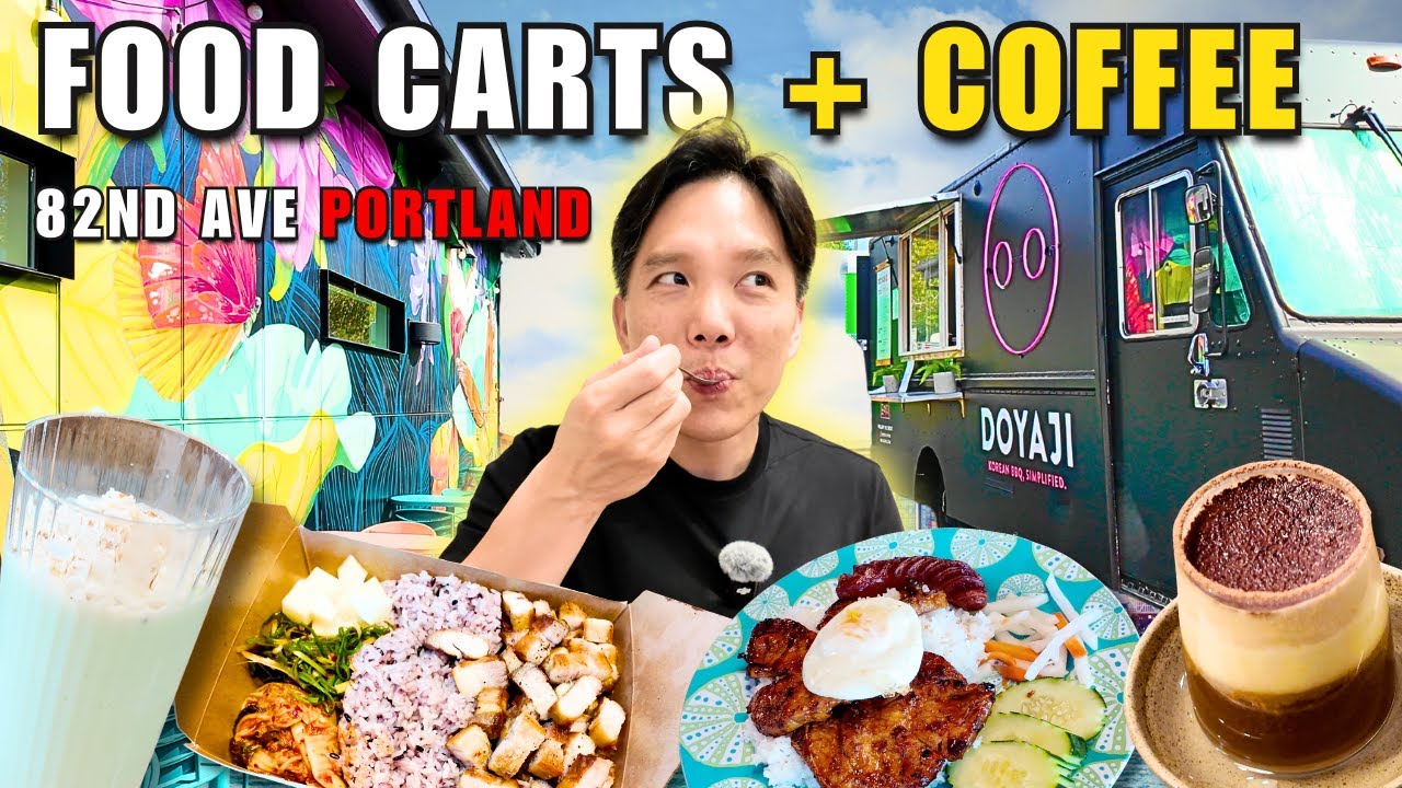 Portland’s 82nd Ave: Core Food Carts & Trung Nguyen Vietnamese Coffee