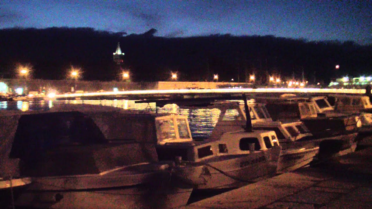 Zadar at night , beautiful view 7.10.2013