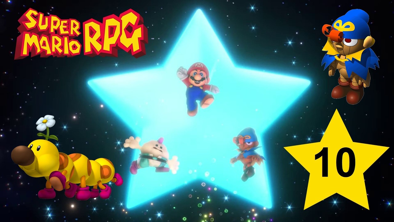 Super Mario RPG (Deutsch, Switch): Lebendige Puppe Geno, Geist von Rosenrode & Wiggler Irrwald #10