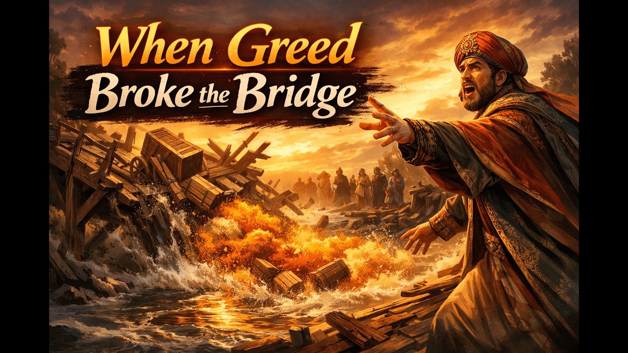 When Greed Broke The Bridge #inspirationalstory #lifelessons #wisdom