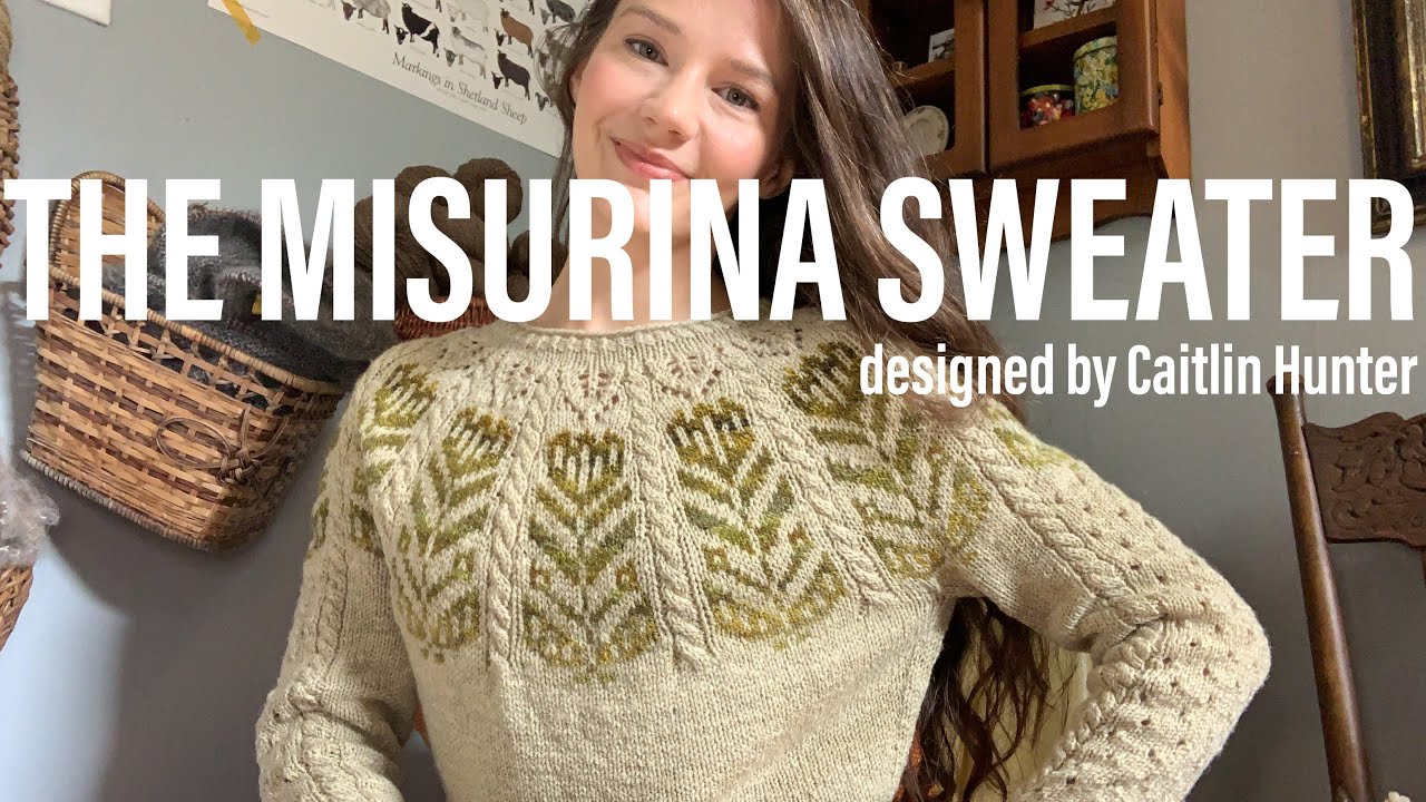 The Misurina Sweater by Caitlin Hunter | a handmade wardrobe w/ Taylor Owen | a knitting podcast