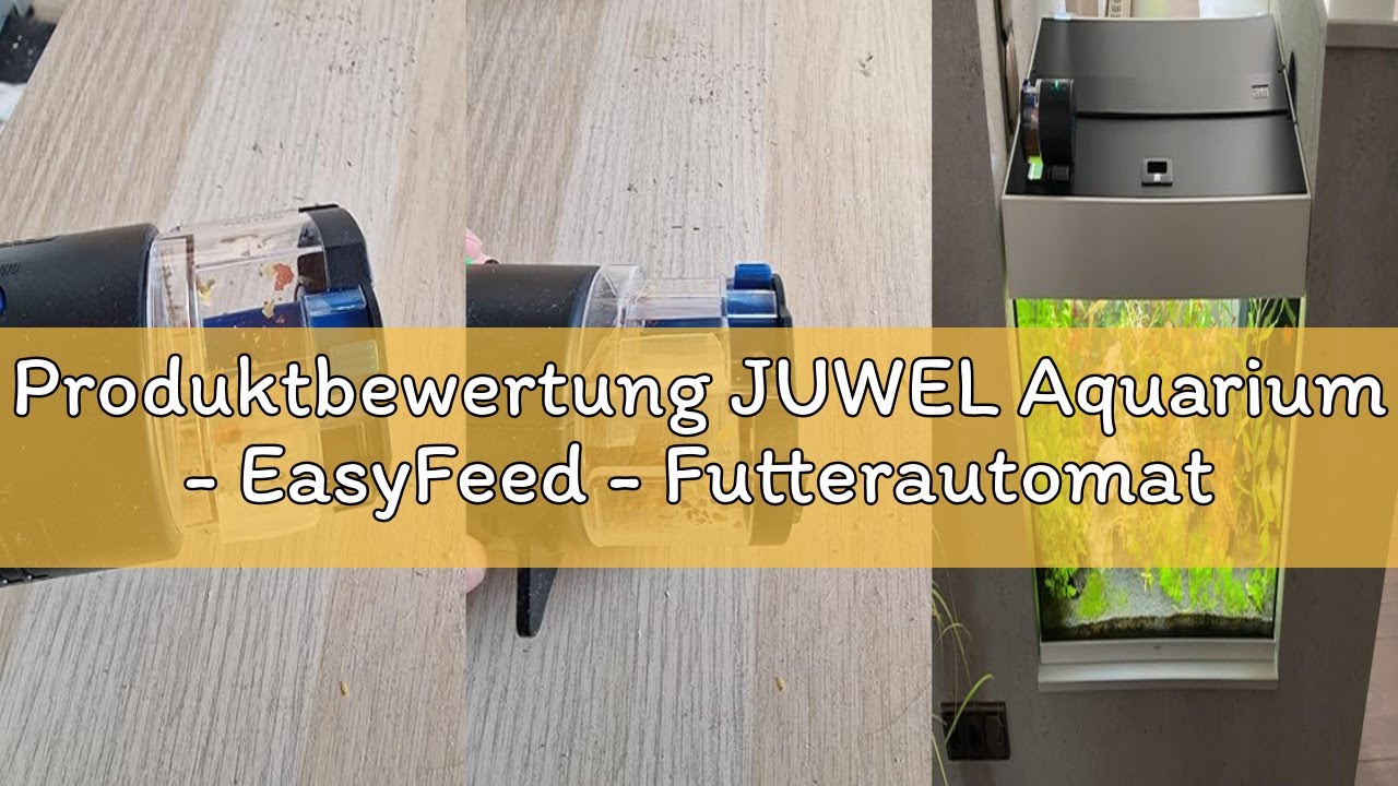 Produktbewertung JUWEL Aquarium - EasyFeed - Futterautomat
