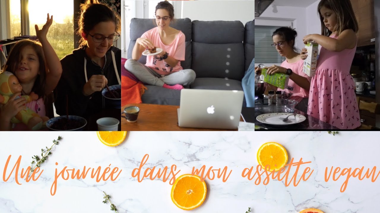 Une journée dans mon assiette vegan | Recettes faciles | Famille vegan