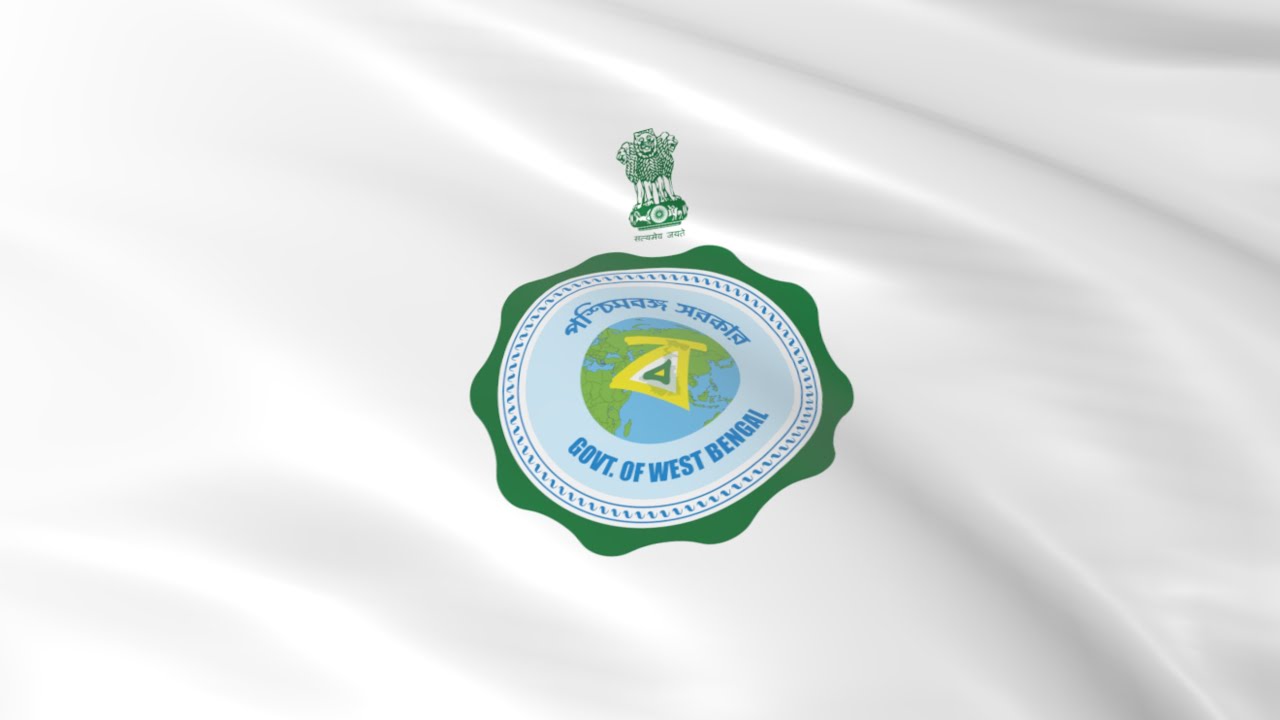 Flag of Emblem of West Bengal #india
