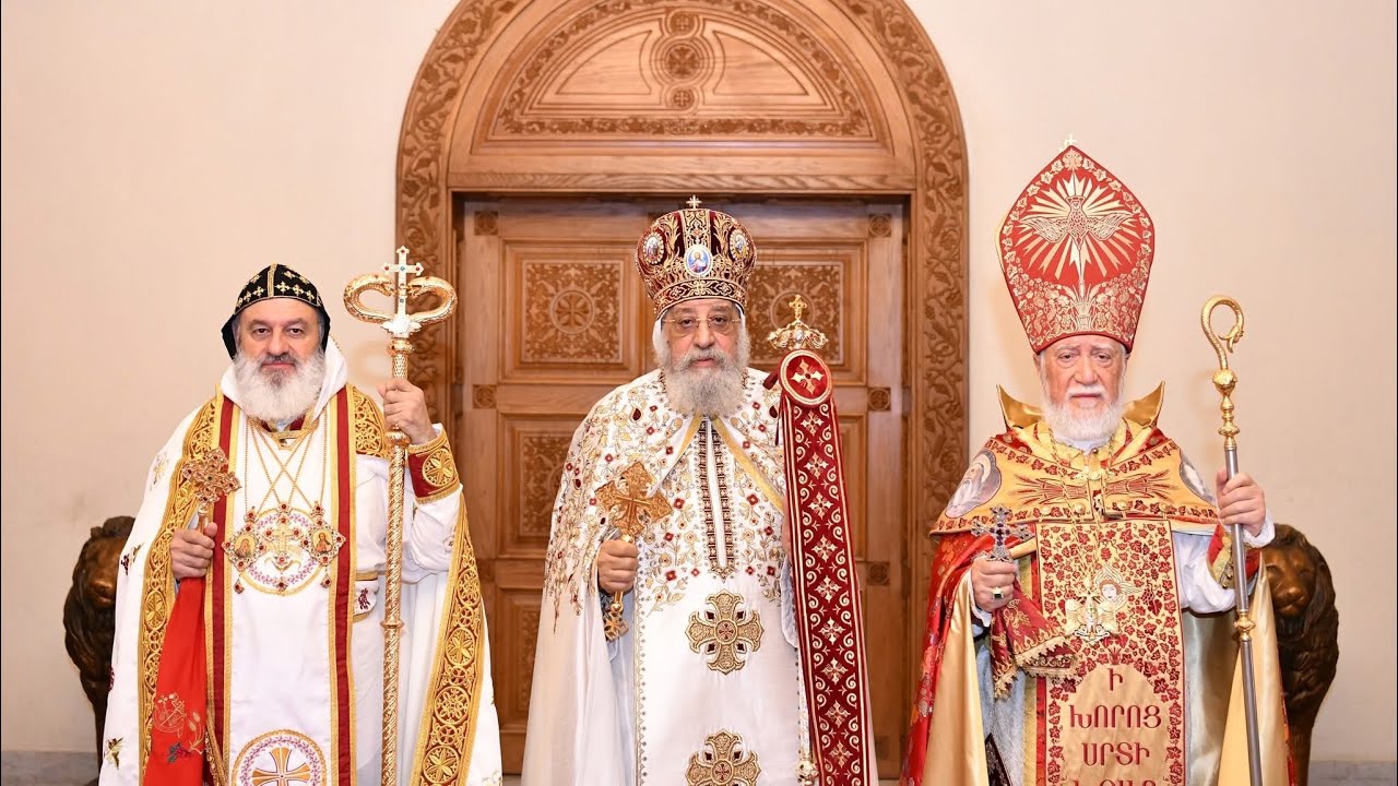 Pope Tawadros II: Liturgy with Patriarchs of Antioch and Armenia - 05/18/2025