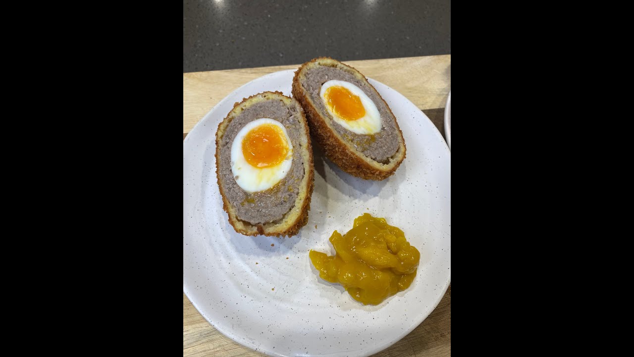 Babe wanted a Scotch egg ￼