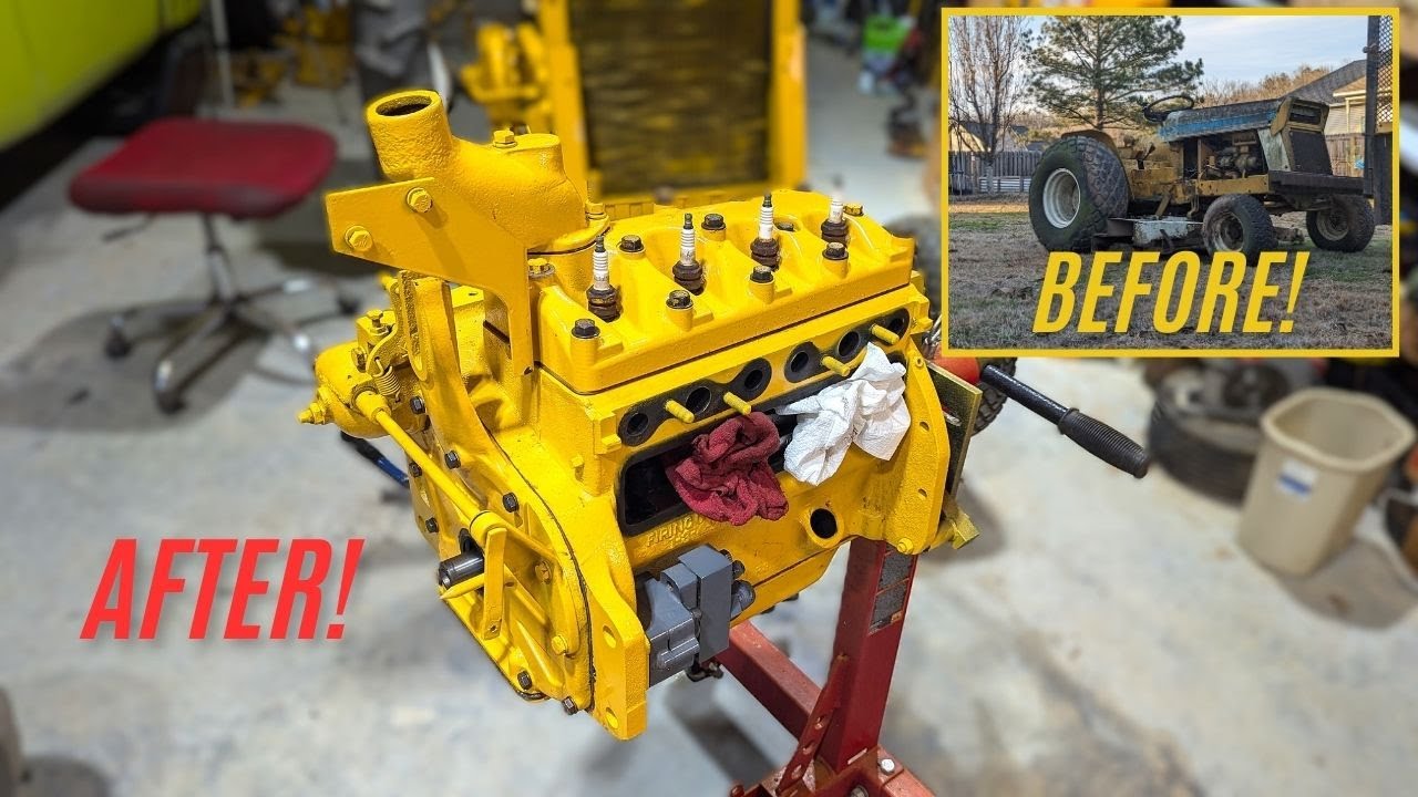 Cub Lo-Boy C60 Engine Assembly | Restoration Ep4