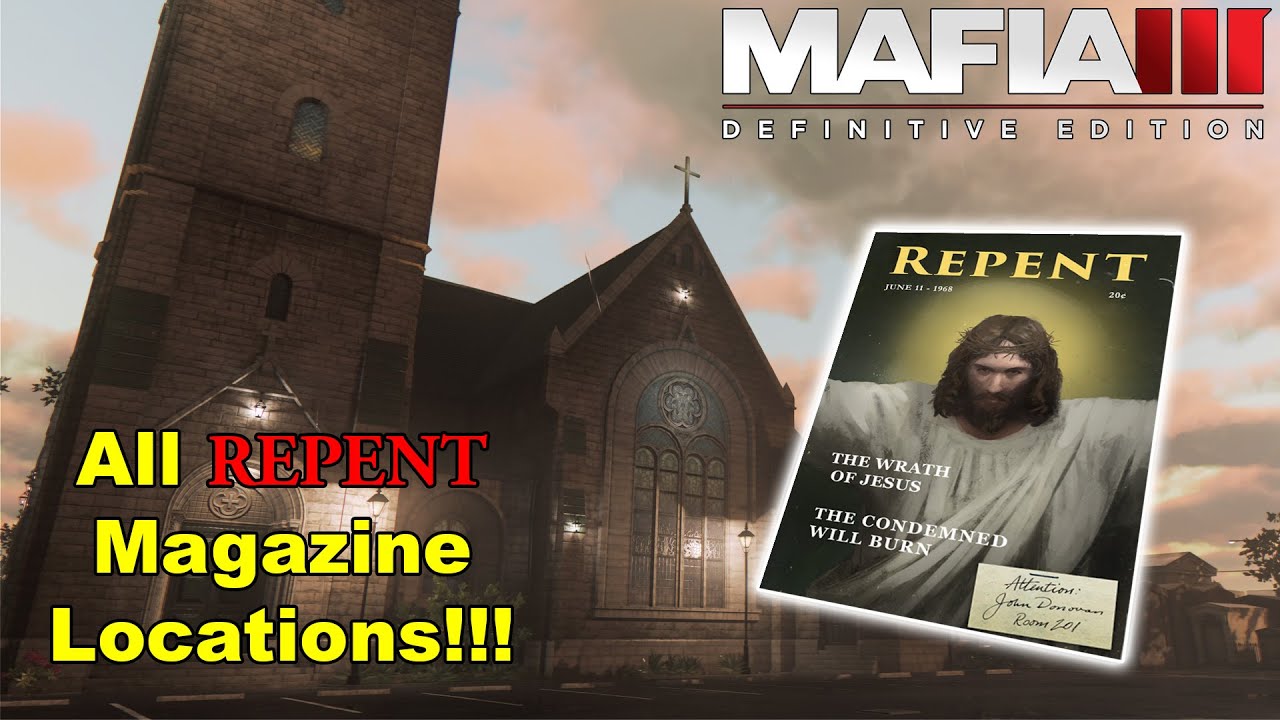 Mafia 3 Definitive Edition - All Repent Magazine Locations