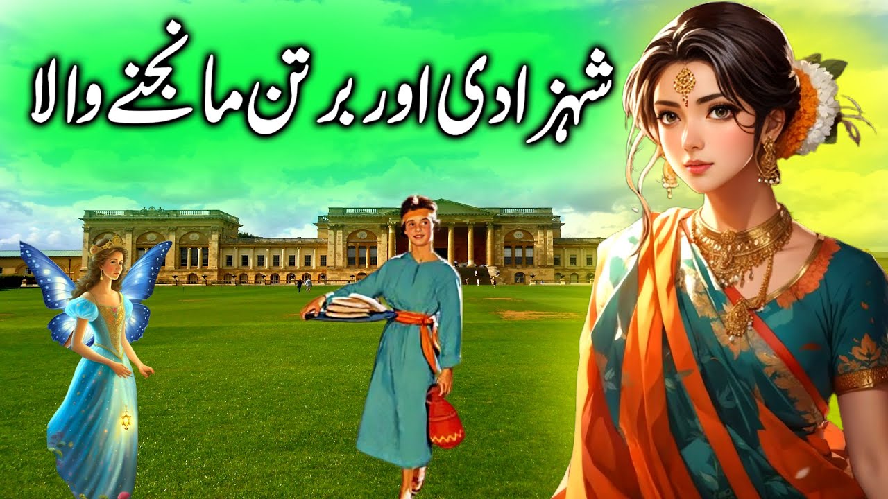 Shehzadi aur Bartan Majne Wala || The dishwasher and Princess || moral story in urdu