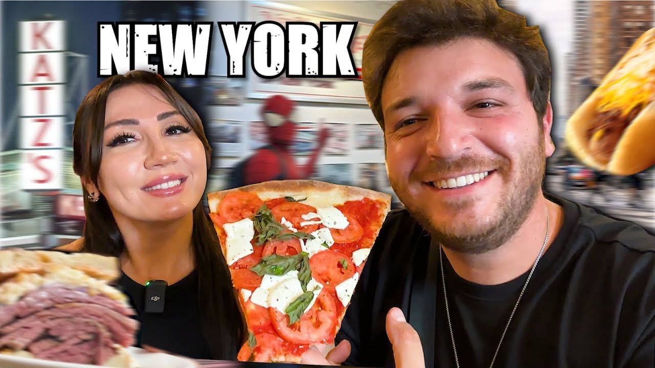New York Sokak Lezzetleri | Spiderman’in Çalıştığı Pizzacıya Gittik