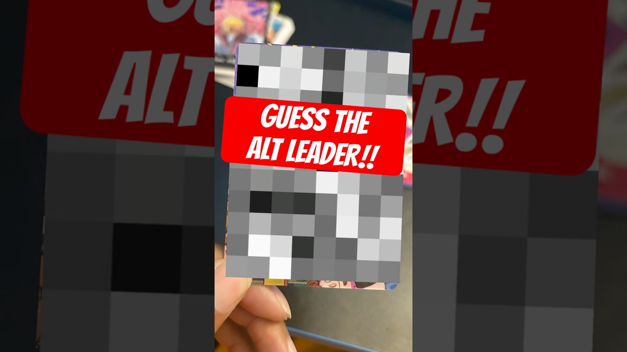 I PULLED AN ALT LEADER! #onepiececardgame #cards #onepiecetcg #tcg #onepiece